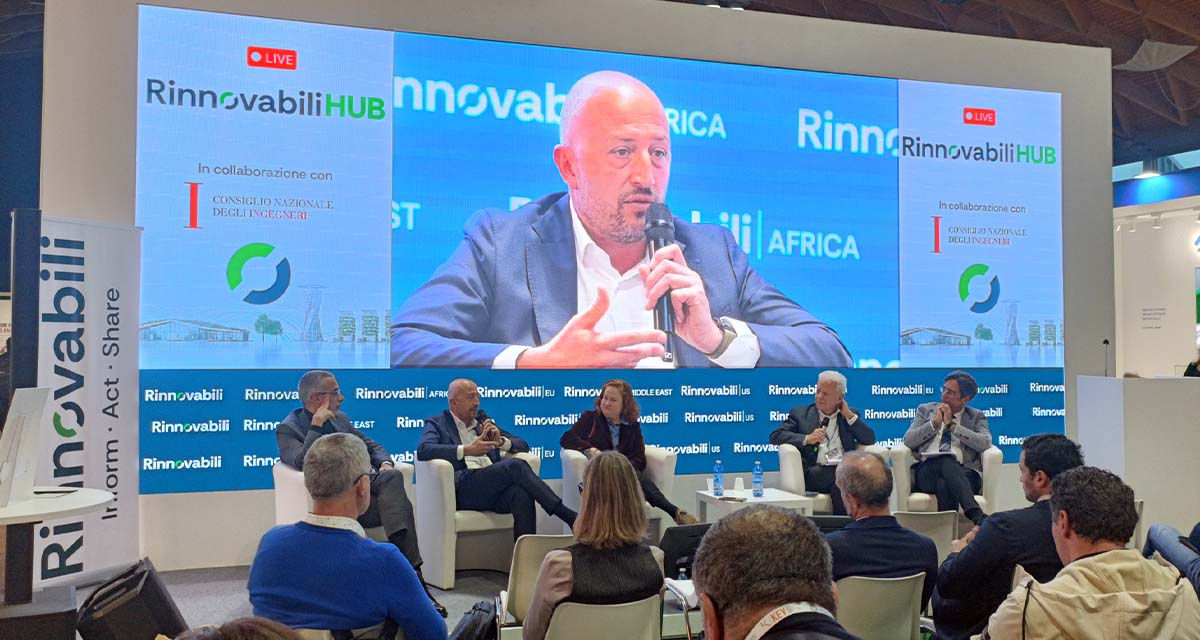 Stefano Manes, Director Sales B2B-B2CONDO E.ON Italia, a Rinnovabili Hub 2026